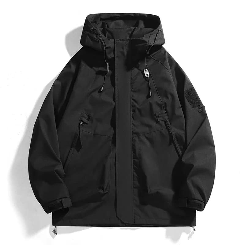 Veste de pêche imperméable unisexe - Coupe-vent respirant pêche camping automne homme femme