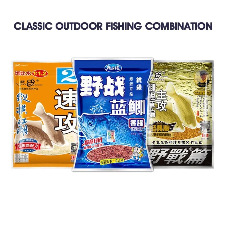 Kit d'appâts universel toutes saisons pour carpe et carassin - combinaison pêche extérieure