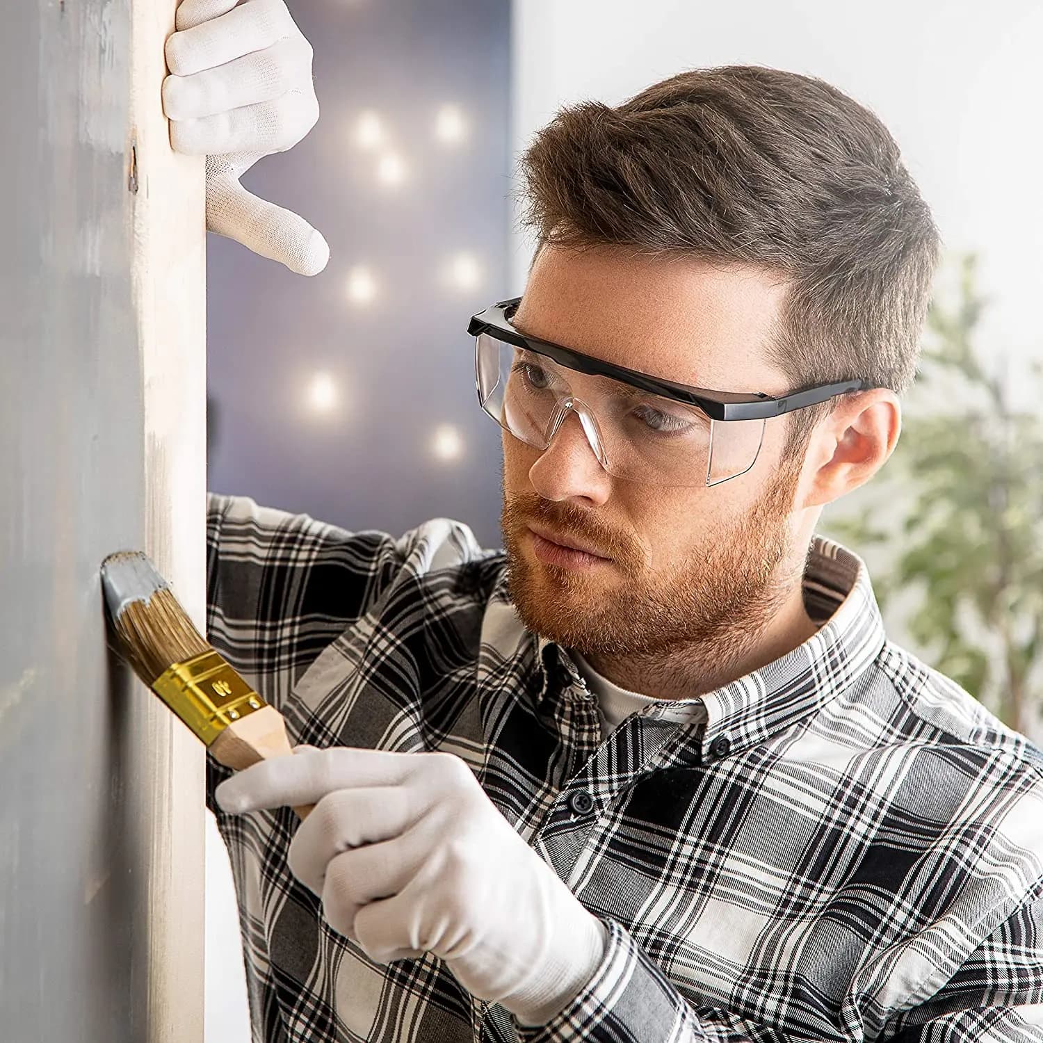 Lunettes de protection anti-éclaboussures pour travail industriel - sécurité oculaire laboratoire et cyclisme
