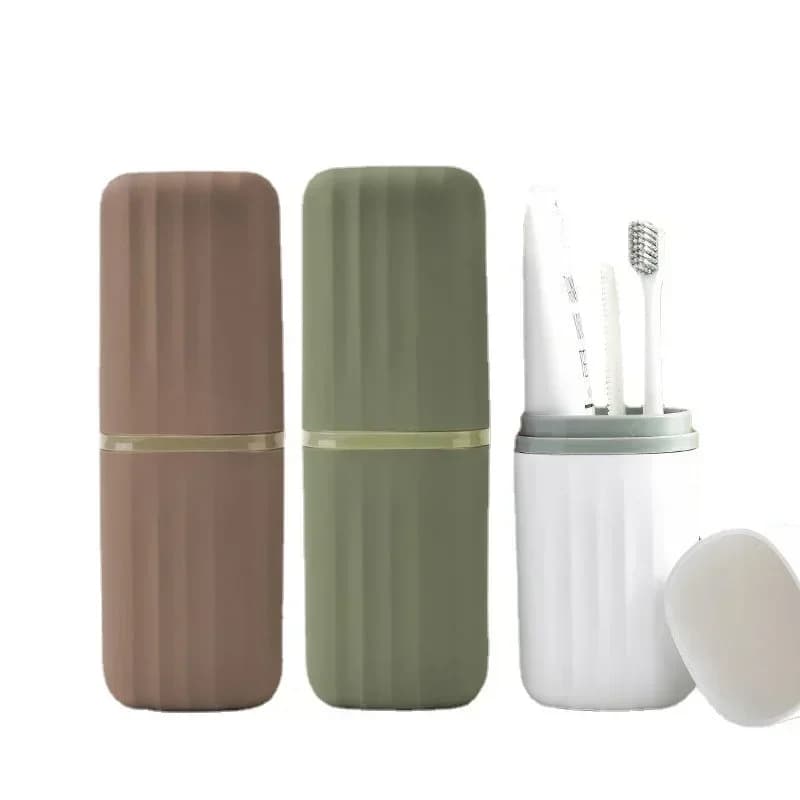 Étui voyage brosse à dents portable étanche - accessoires voyage affaires extérieur contenant