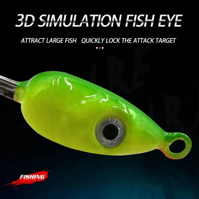 Kit 5 bras Alabama umbrella rig pêche mer - Leurres nageurs bars stripers accessoires