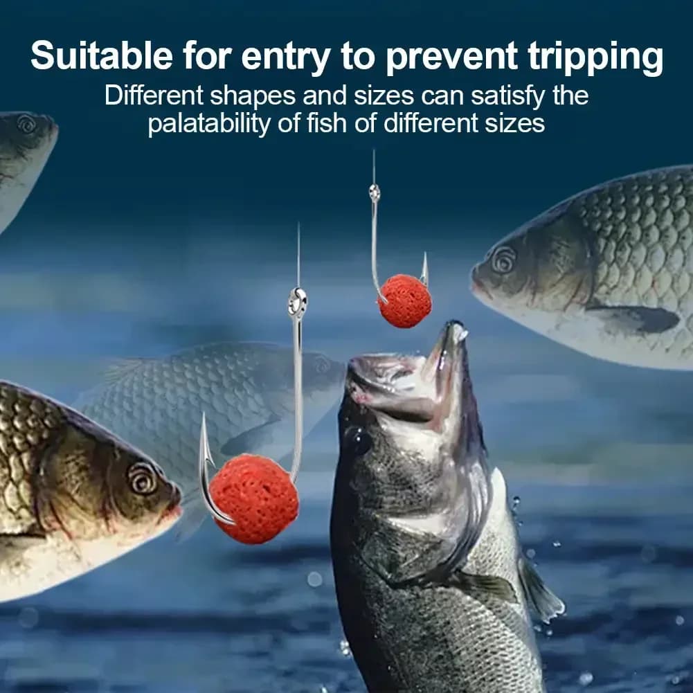Granulés protéinés humides attractants pêche - Appât forte odeur poissonnée pêche sauvage homme paresseux