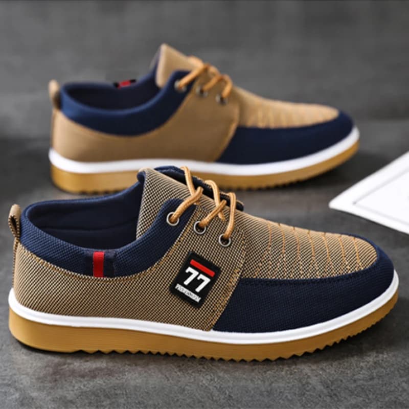 Chaussures homme 2025 pêche tricotées - Baskets casual sport confortables polyvalentes été