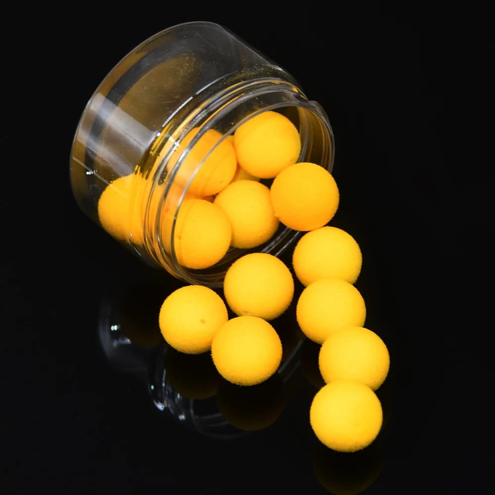 Bouteille appâts carpe MNFT 4 saveurs - boules flottantes et perles pour feeder et hair rig