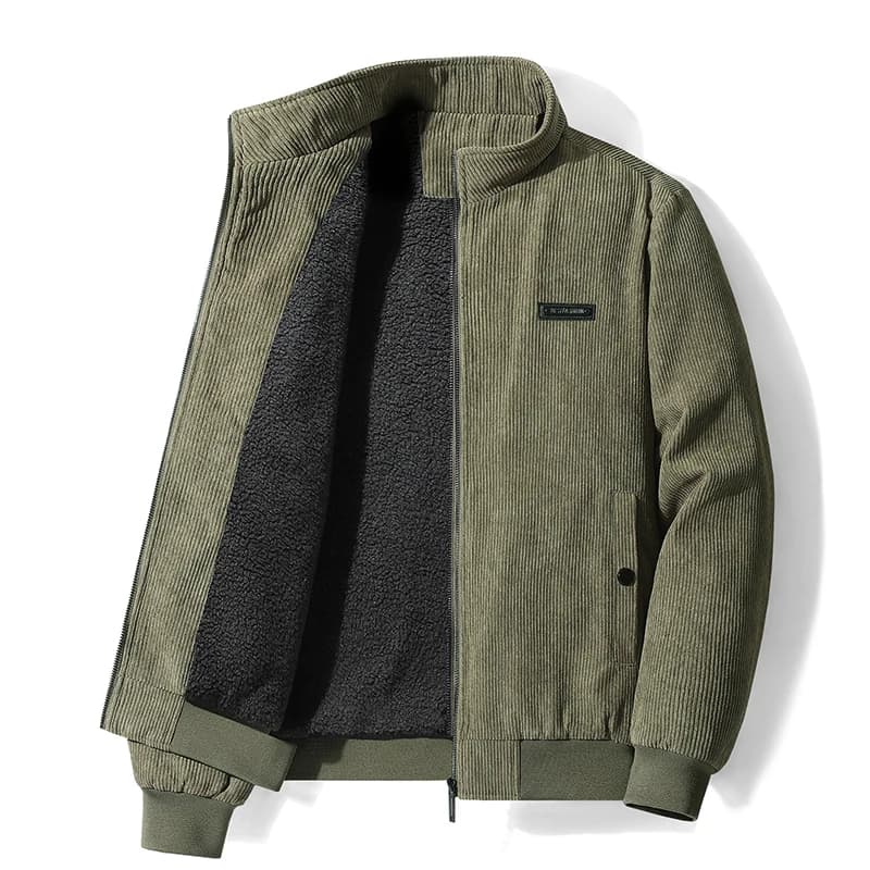 Veste polaire épaisse homme 2025 - Hiver chaud coupe-vent - Veste extérieure classique décontractée
