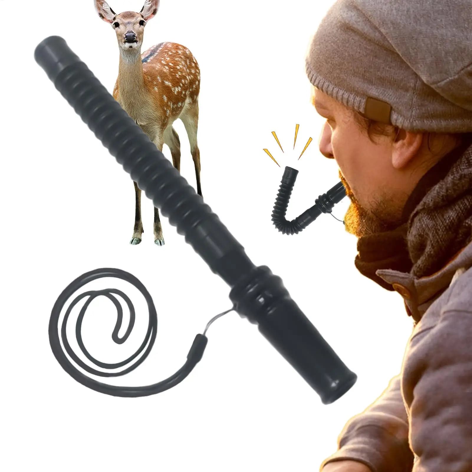 Appel cerf réaliste jeunes sons - leurre vocal pour chasse en terrain découvert