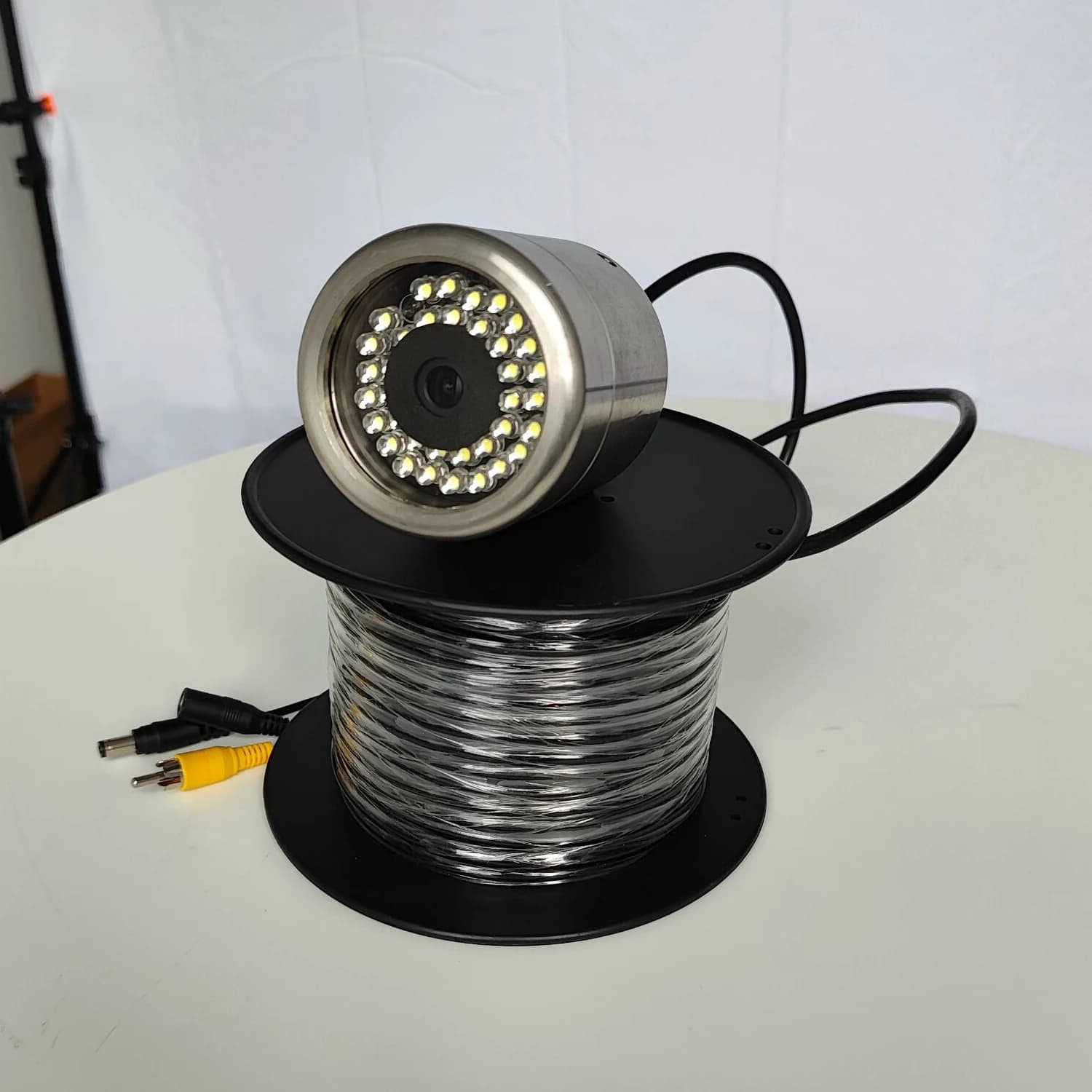 Système d'endoscope de pêche sous-marine avec câble 20-100m et moniteur couleur 7 pouces