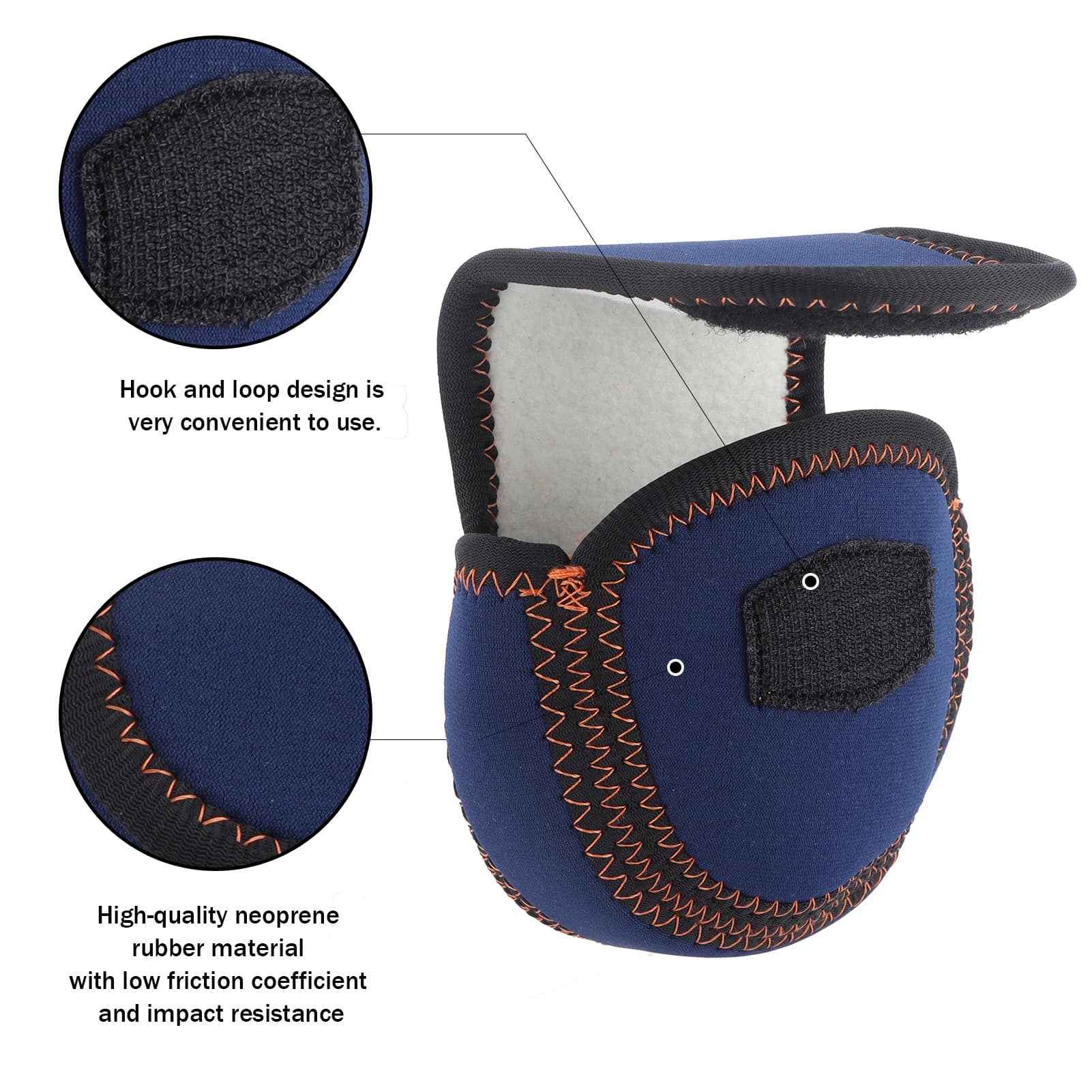 Étui de protection néoprène anti-choc pour moulinet de pêche à la mouche - Accessoire de rangement