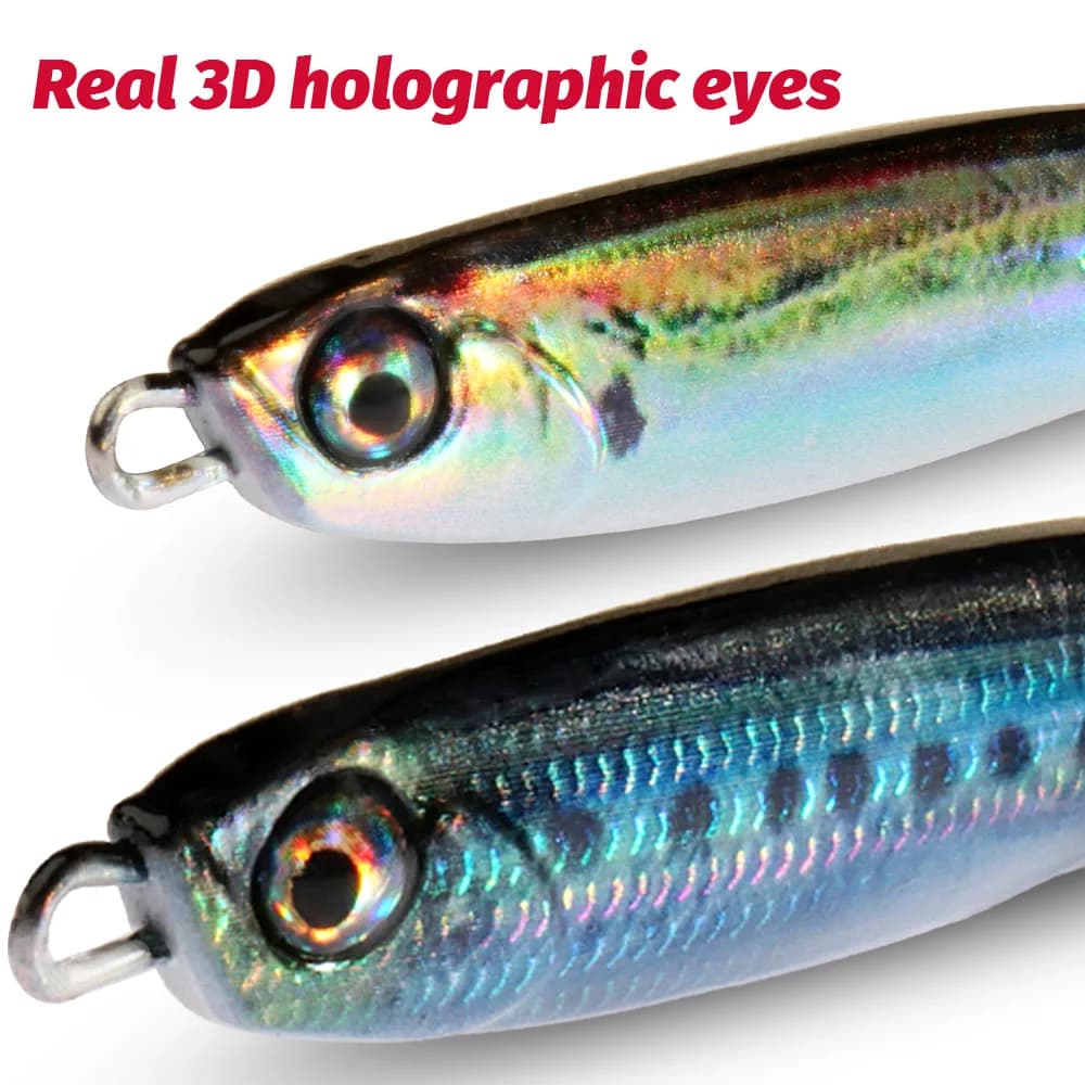 Leurre métal spinner spoon 10-40g 3D eye pêche spinning leurre tournant carnassiers eau douce mer