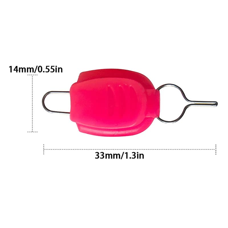 5 clips arrêt-ligne pour moulinet baitcasting, porte-fil de pêche et accessoires pesca