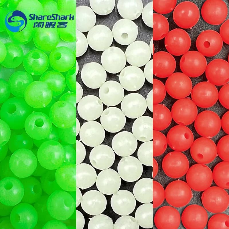 Perles lumineuses pour pêche 1000 pièces - accessoires pour lignes de pêche au poisson-chat et appâts