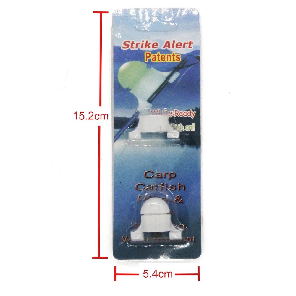 Alarme de touche nocturne à induction lumineuse avec clip LED automatique pour pêche de nuit