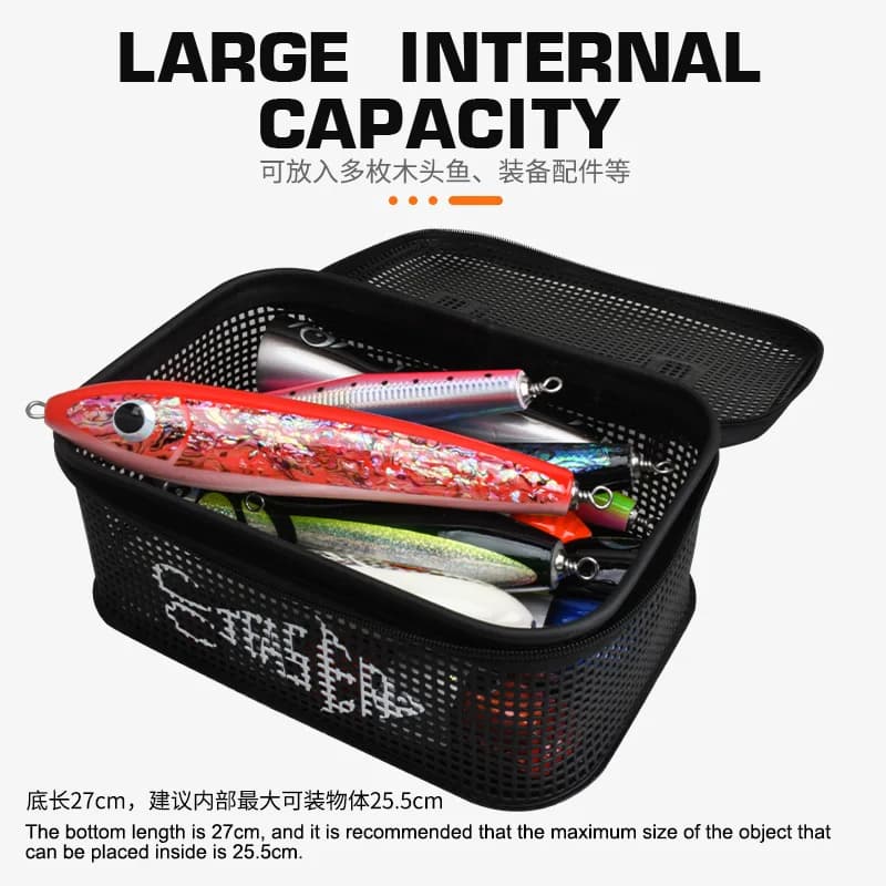 Sac leurres pêche TEASER BK099 255g grande capacité multifonction étanche métal jigging pêche sport