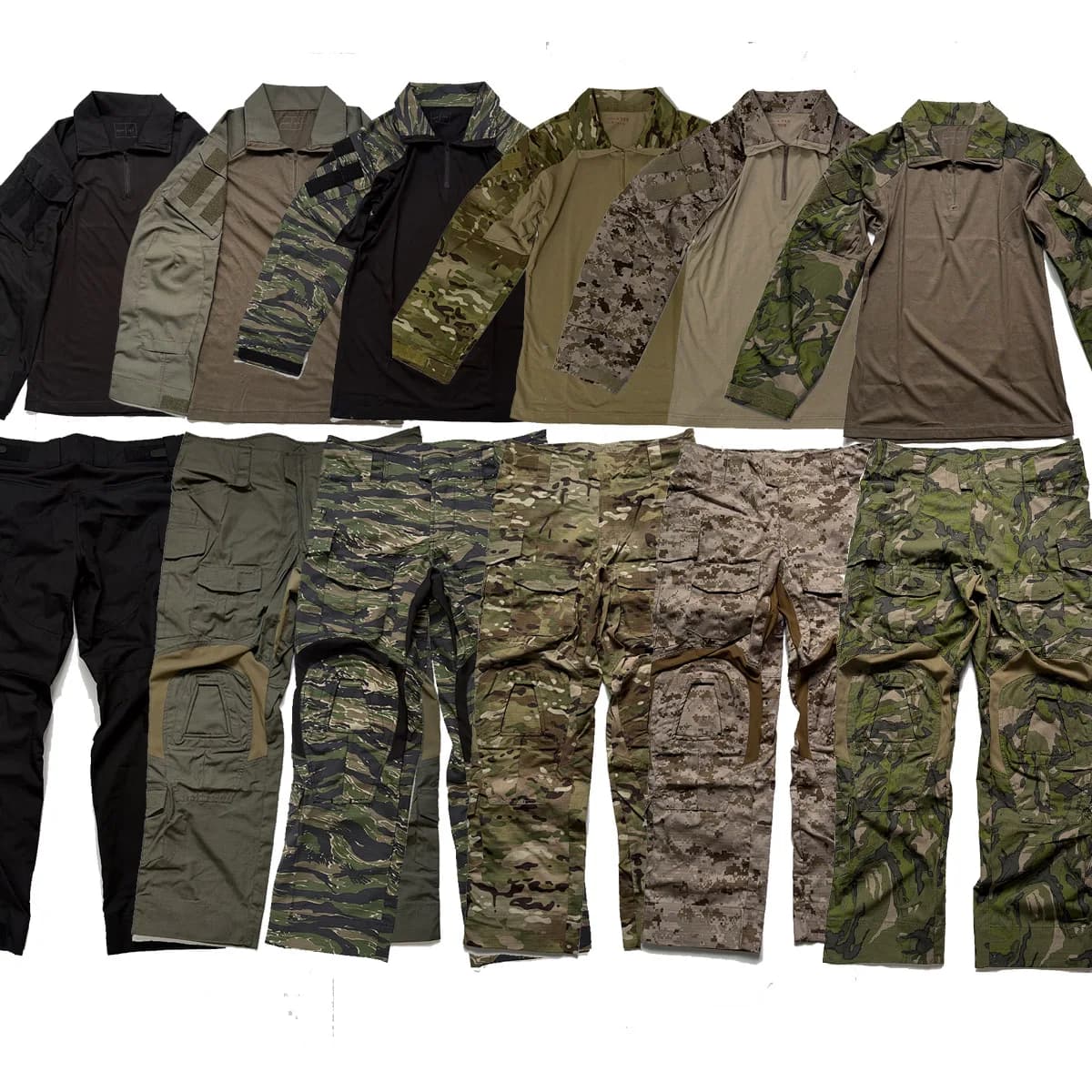 Combinaison tactique G3 tiger spot pêche chasse entraînement - Tenue complète GEN3 qualité CP