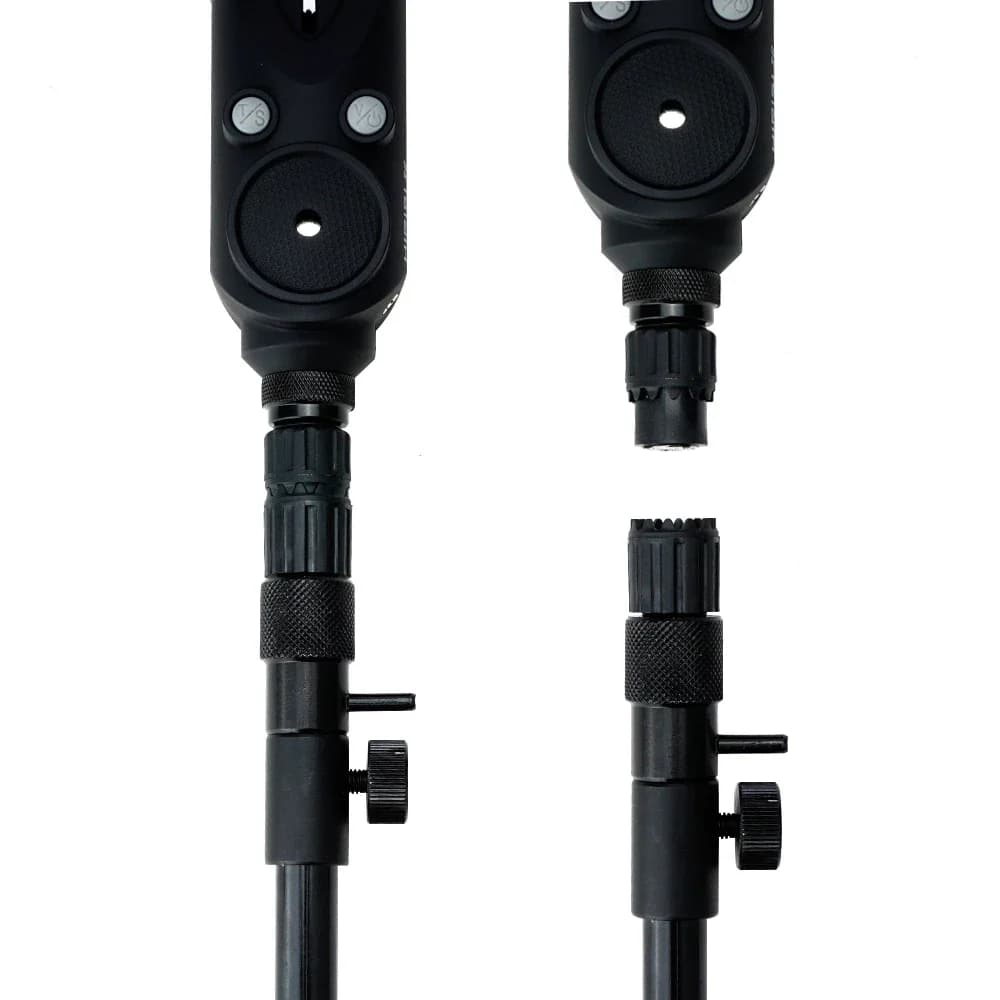 Connecteur rapide pour pêche à la carpe - Adaptateur plastique pour alarmes et rod pods