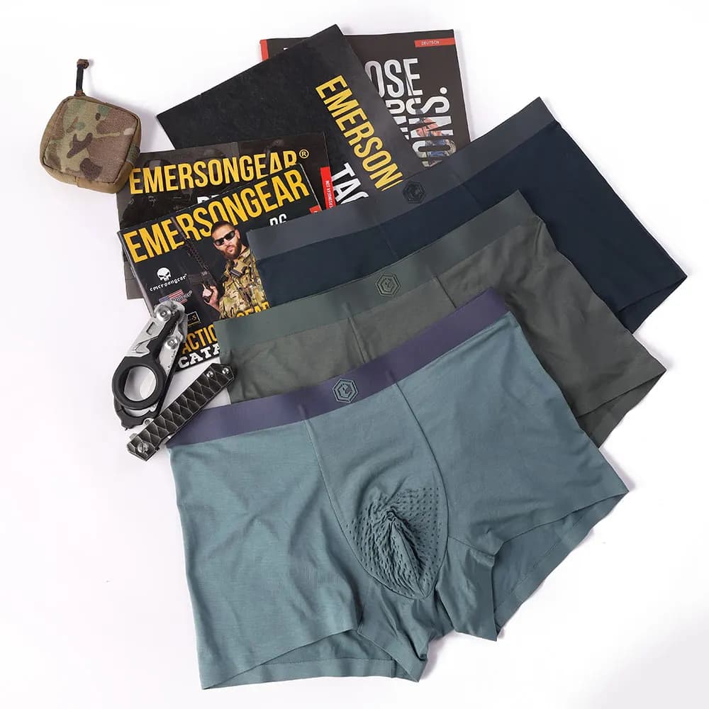 Sous-vêtements tactiques homme micro-modal - Culottes respirantes pêche chasse quotidienne
