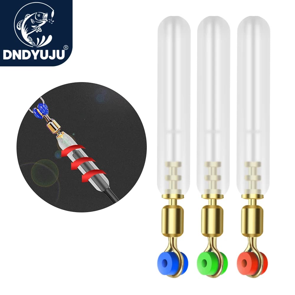 Flotteurs de pêche en silicone cuivré 360 degrés, lot de 10 20 ou 50 pièces pour