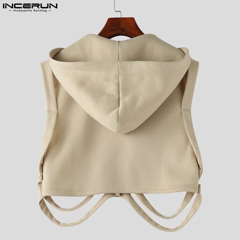 Veste déstructurée homme style casual avec capuche 2024 - Blouson original à message humoristique - Taille