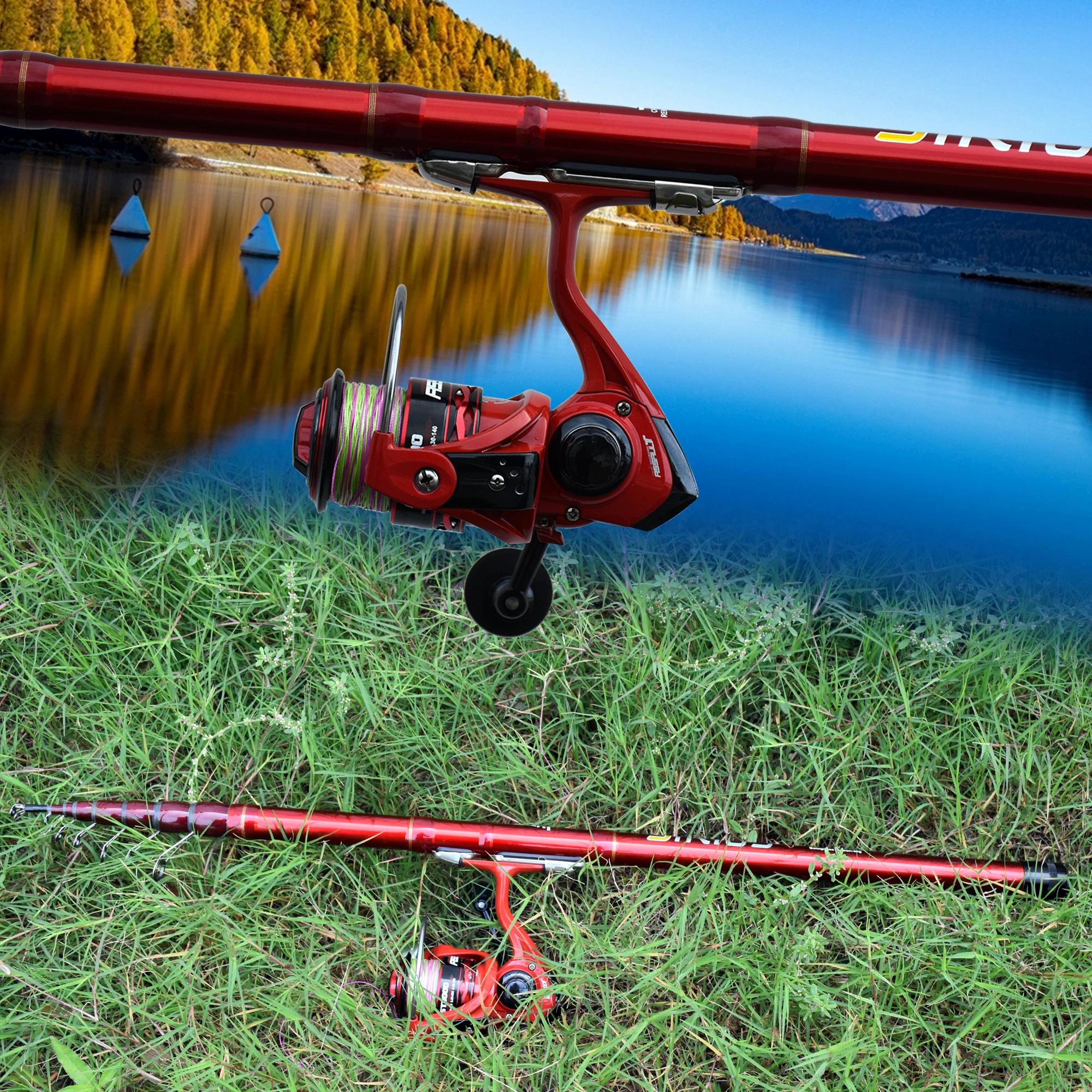 Canne télescopique Bolognese BIUTIFU T800 Carbone Ultra-Léger 30g pour pêche à la truite en extérieur