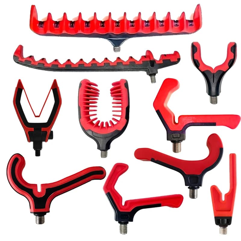 Support canne à pêche réglable premium base filetée - organisateur léger PVC carp fishing durable
