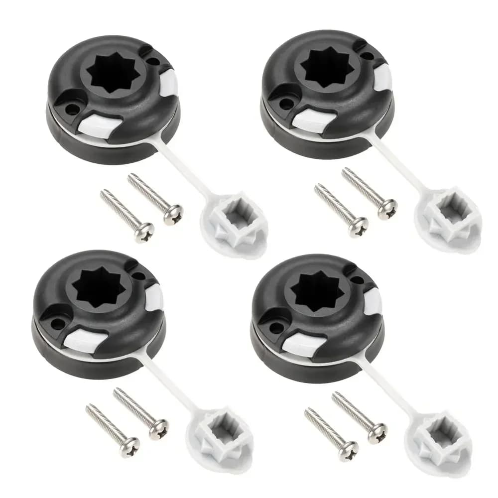 Support de canne à pêche pour kayak - Kit de montage universel 1 à 8 pièces