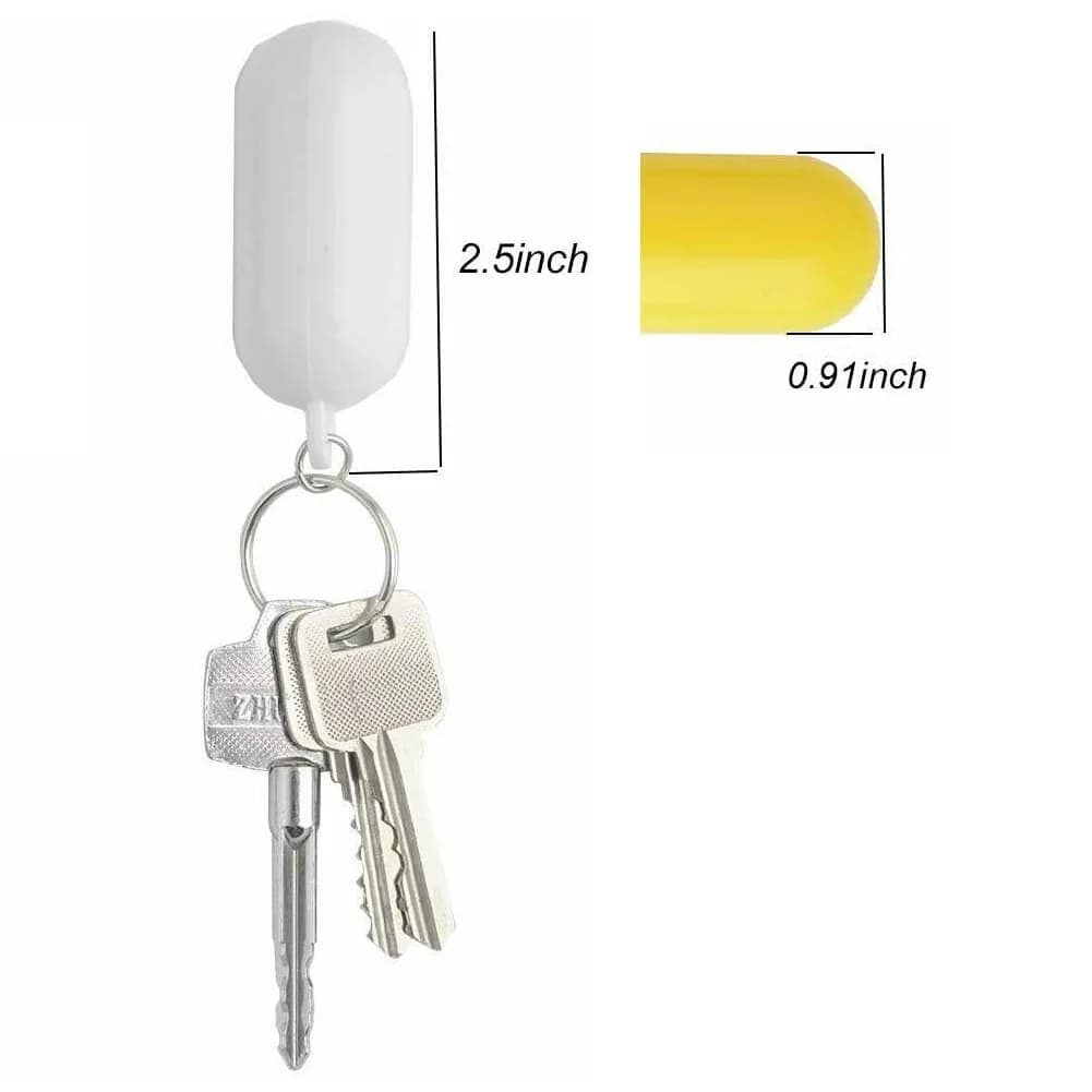 Porte-clés flottant pour bateau et kayak - 2 pièces flotteur bouée clé marine navigation accessoire