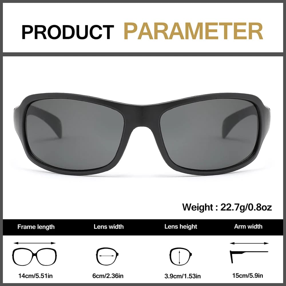 Lunettes de conduite nuit anti-reflets pour pêche nocturne - Vision nocturne améliorée pour pêcheurs