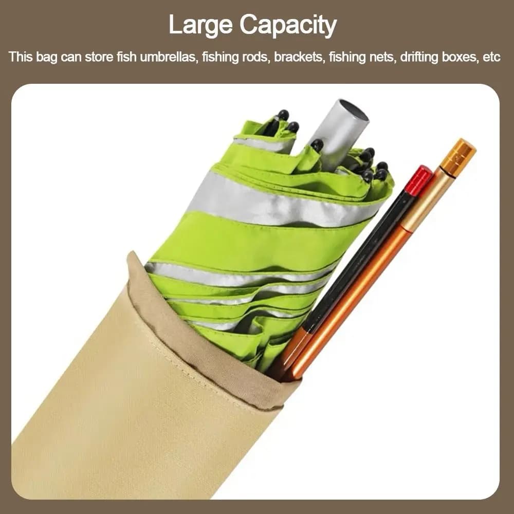 Sac rangement matériel pêche pliable portable multifonction grande capacité accessoires équipement pêcheur