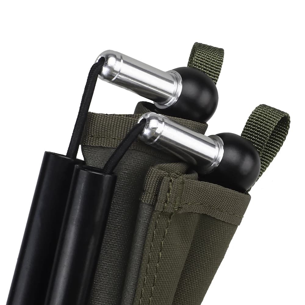 Tabouret pliable tactique en alliage aluminium léger pour chasse, camping, pêche et équipement randonnée