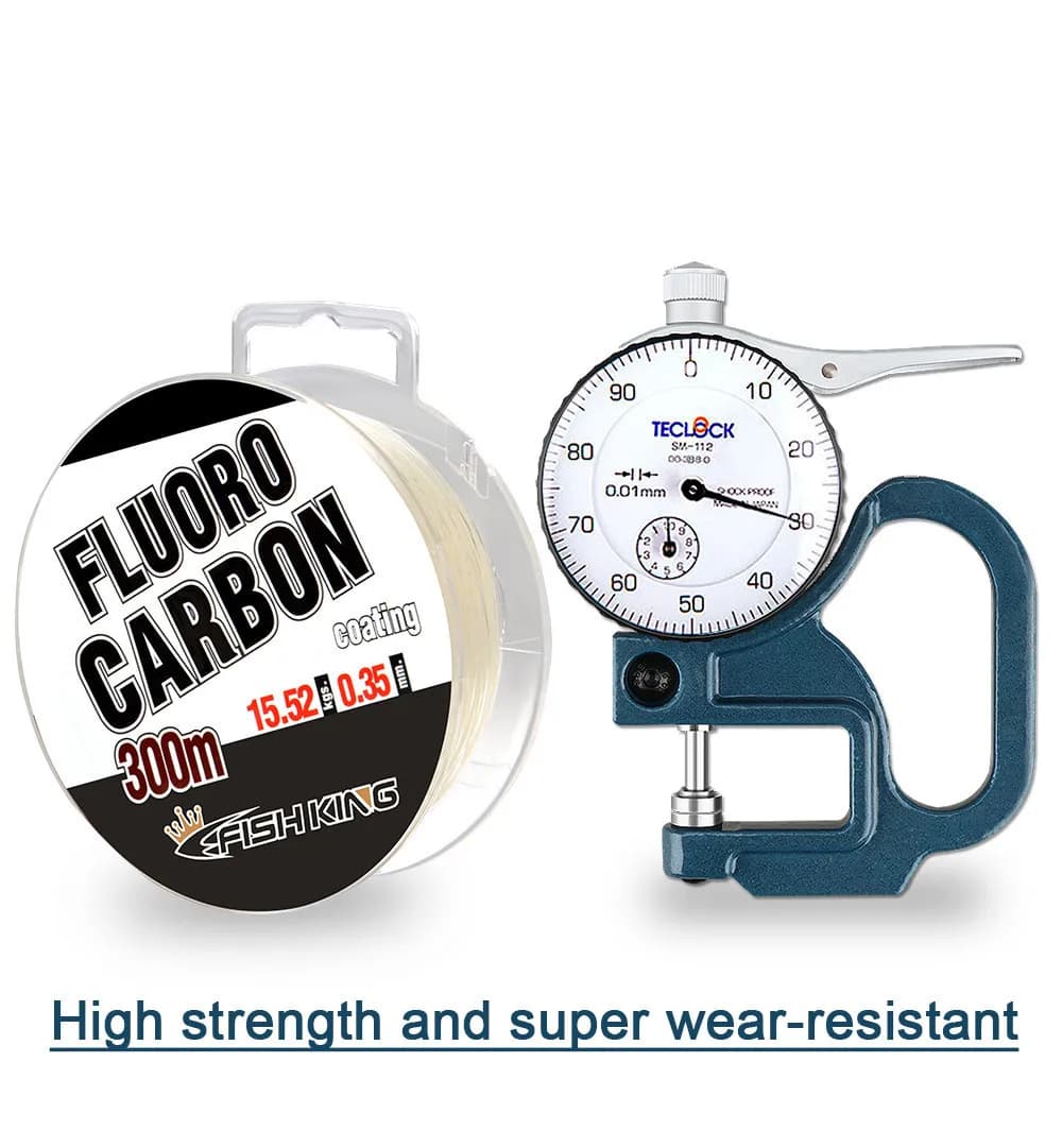 Ligne de pêche fluorocarbone Full Tank 300m 0.30 à 0.50mm - 100% monofilament japonais pour pêche sportive