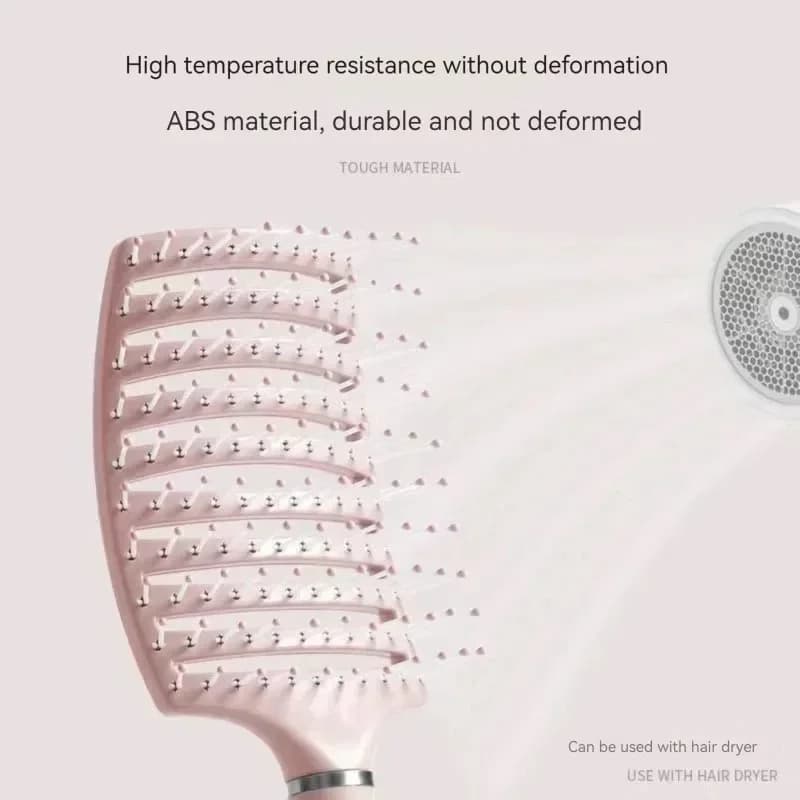 Brosse cheveux coussin d'air anti-chute massage tous types cheveux pêche vent