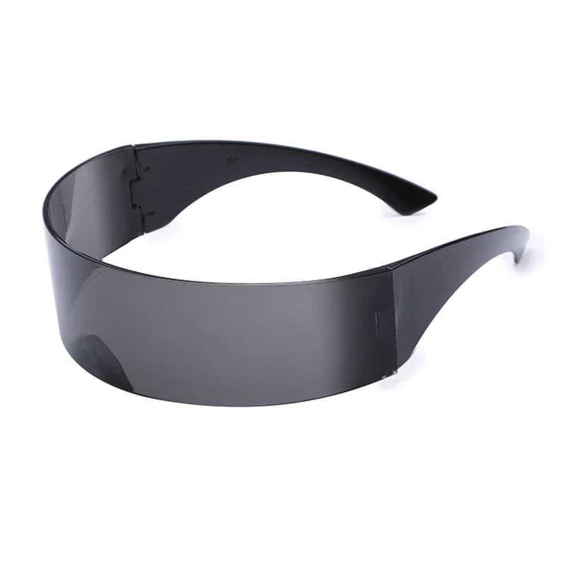Lunettes de soleil futuristes KLASSNUM Y2K - Style laser anti-UV400 pour pêche et outdoor