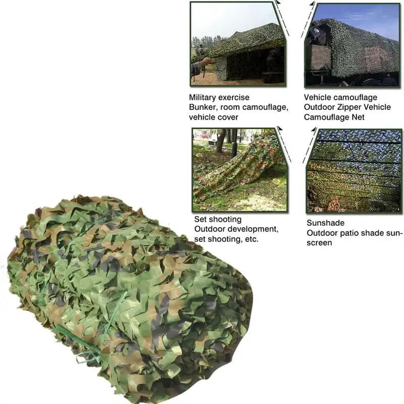 Filet camouflage rouleau en gros pour chasse pêche - Protection sol et décoration événementielle