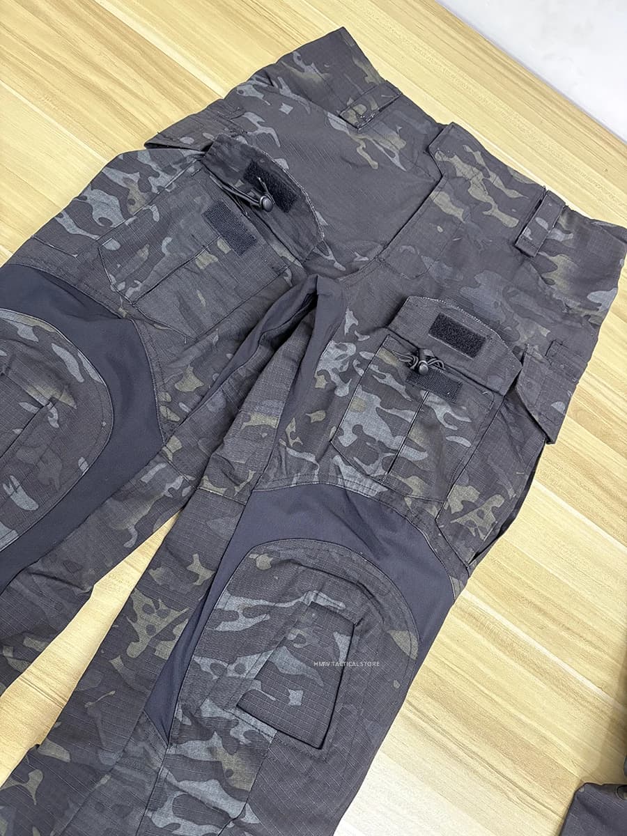 Combinaison Gen3 Frog Suit camouflage nuit - Tenue tactique complète pêche nocturne multi-terrains
