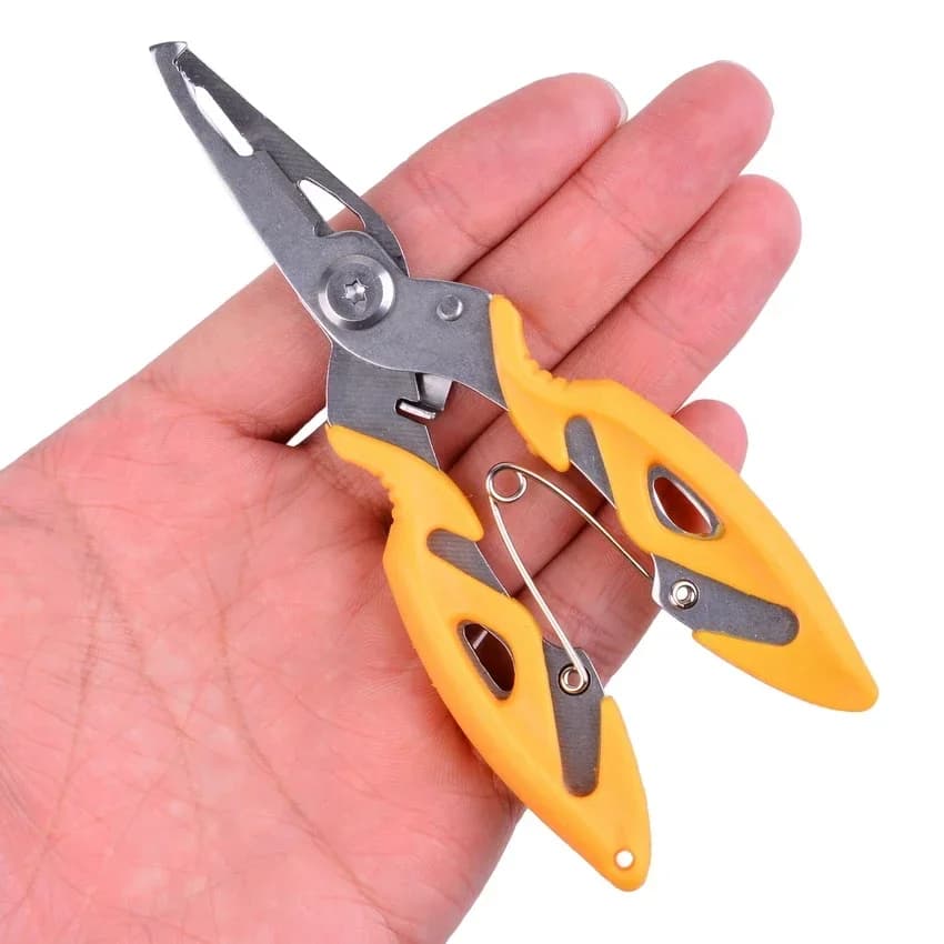 Kit pêche polyvalent 2021 : pince, ciseaux, épuisette et outils pour montage de mouches