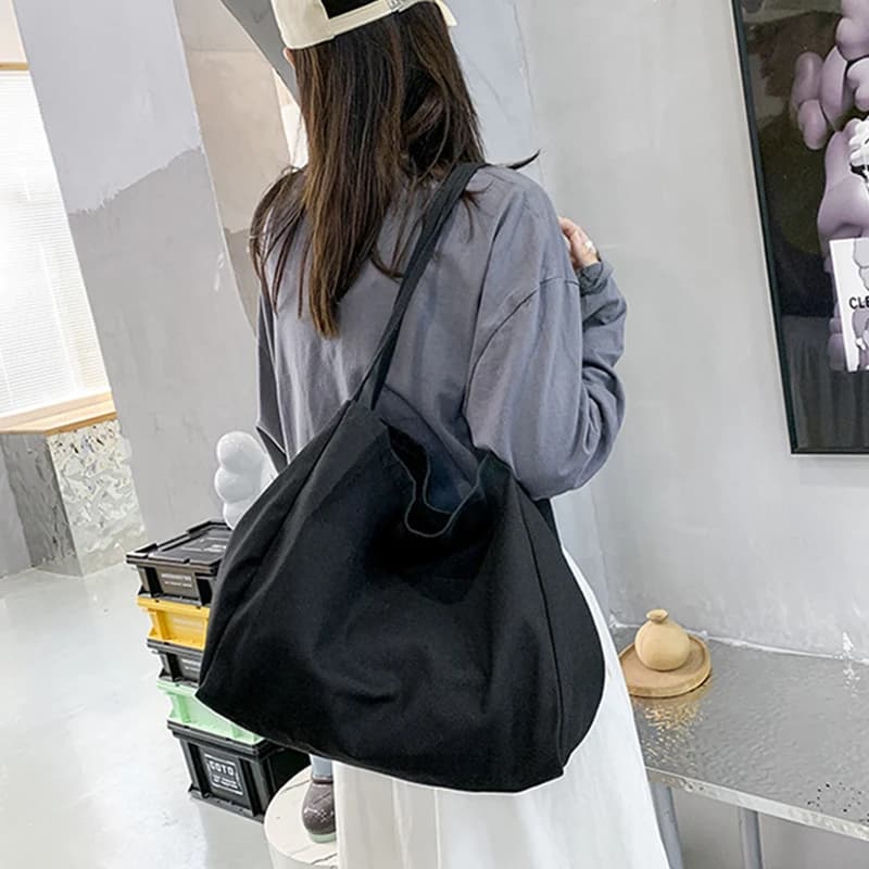 Sac shopping toile écologique pêche femme grand capacité rangement matériel pêche quotidien voyage