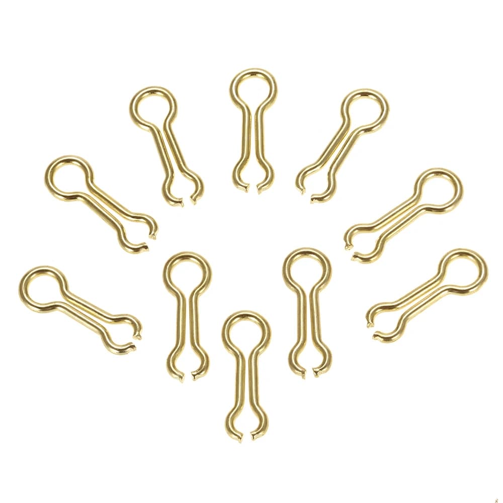 Fil laiton 200 pièces pour moules DO-IT - Longueurs 15/17.5/21.5cm pour création de plombs maison