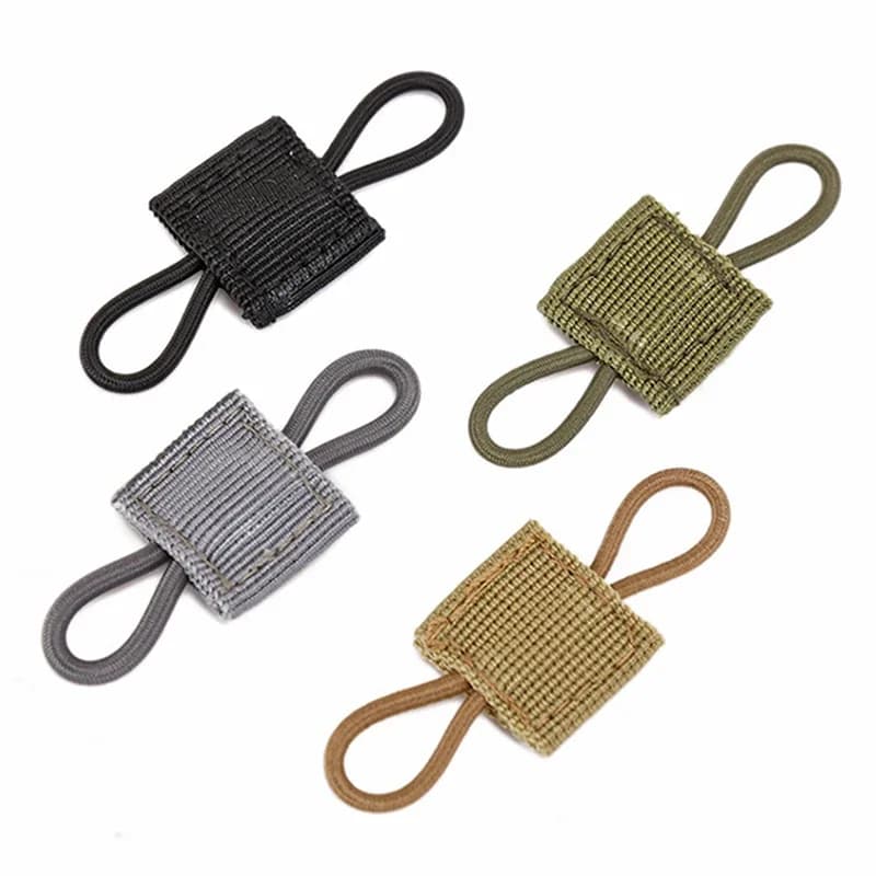 10 attaches tactiques Molle pour gilet de chasse pêche - Accessoires fixation système sangles outdoor