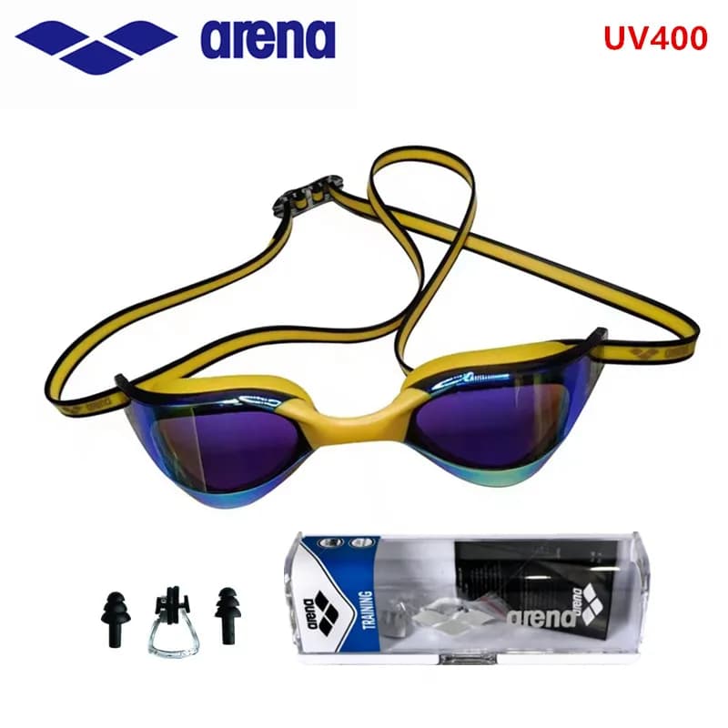 Lunettes de natation ARENA compétition entraînement étanches anti-buée haute définition UV400 équipement professionnel