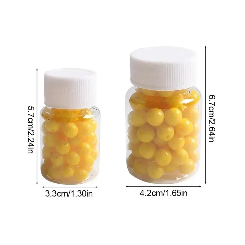 Leurres souples flottants parfum maïs - Appâts de surface pour carpes sauvages - Perles flottantes silicone