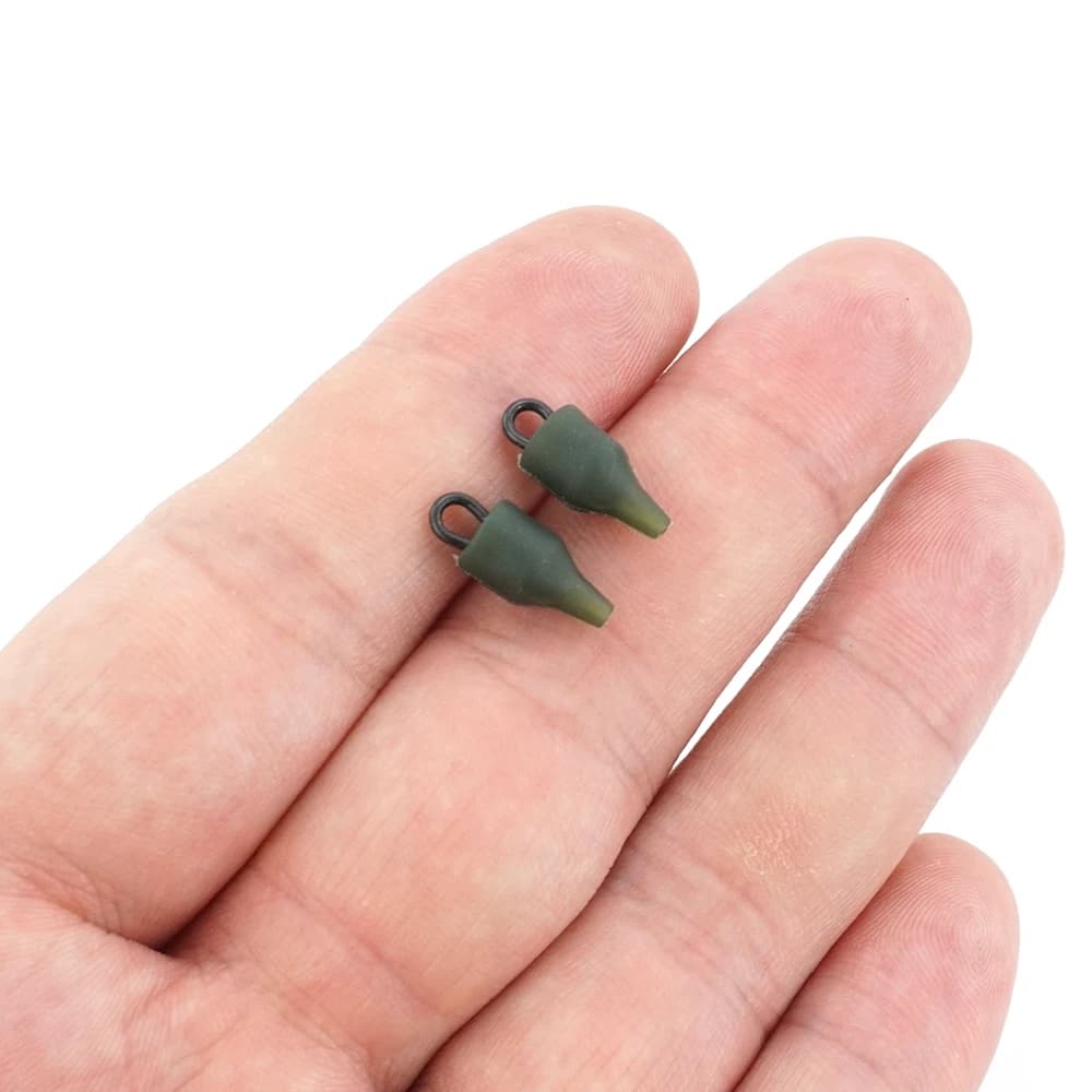 10pcs manchons amortisseurs caoutchouc pour montage carpe accessoires terminal tackle changement rapide
