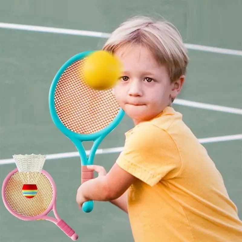 Raquettes badminton portables compétition matériaux durables prise longue durée grip confortable