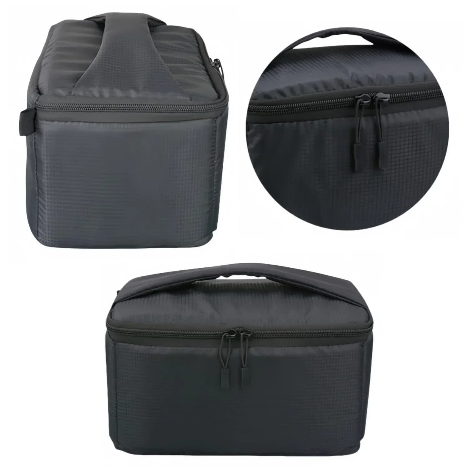 Sac de moulinets de pêche portable 2/3/4/6 cases résistant à l'eau pour rangement d'équipement