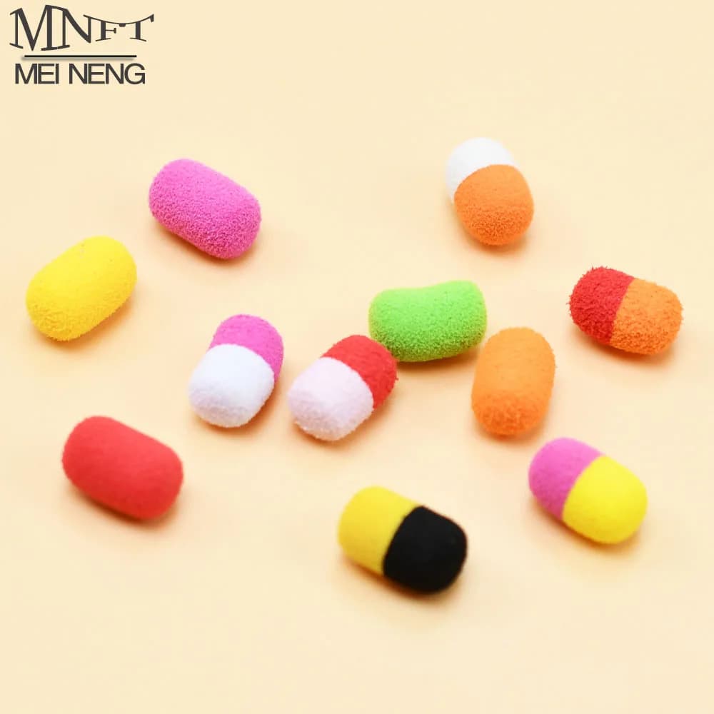 Bouillettes flottantes carp fishing 40pcs - Accessoires de flottabilité pour method feeder et hair rig