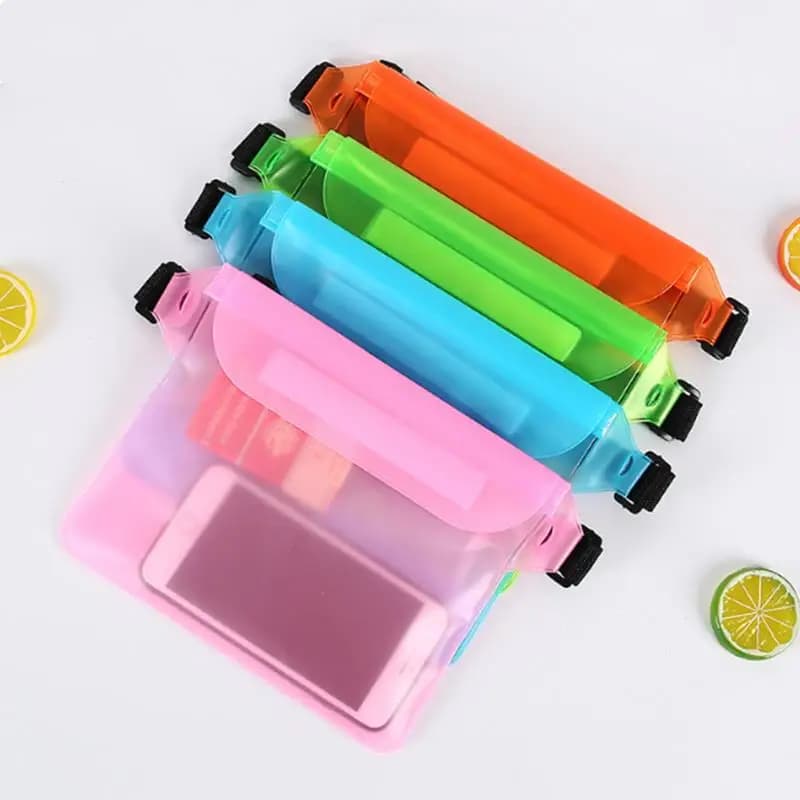 Sac étanche plongée pêche PVC - Protection téléphone sous-marin pêche kayak plage rivière