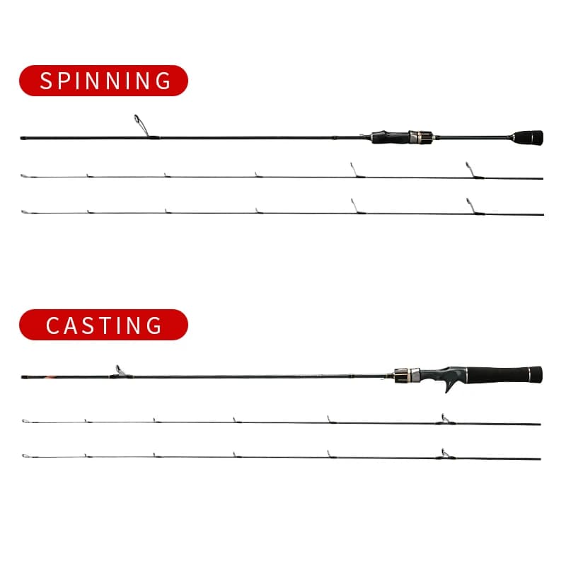 Canne pêche calmar et poulpe L+UL Tips pour pêche légère au leurre spinning et baitcasting