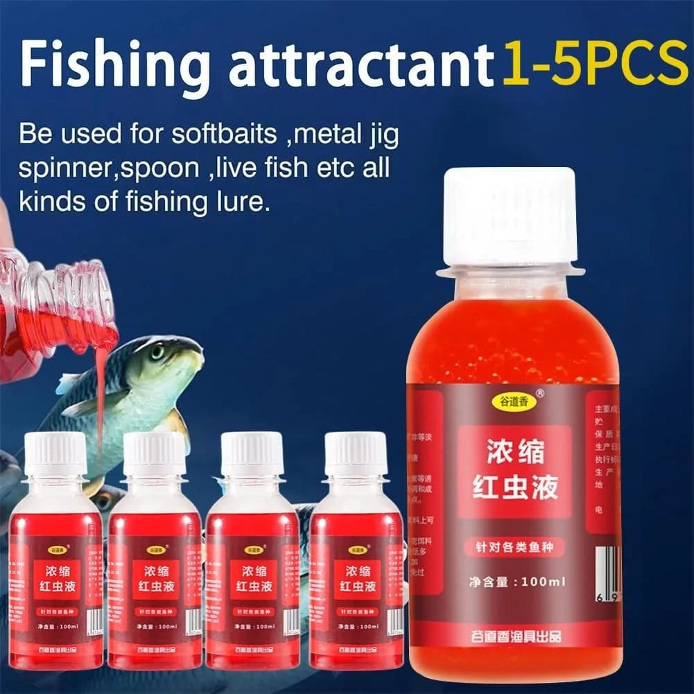Appât liquide concentré 100ml truite cabillaud carpe bar - Attractant puissant poissons