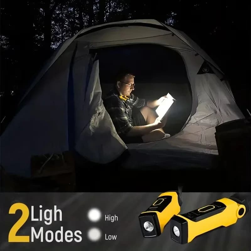 2 lampes de lecture LED rechargeables pour cou avec 2 niveaux luminosité tricot réparation pêche
