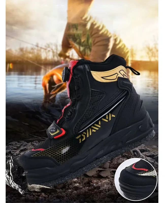 Bottes pêche TM-2800BL extérieur résistantes usure étanches sport anti-dérapantes nouvelles chaussures techniques