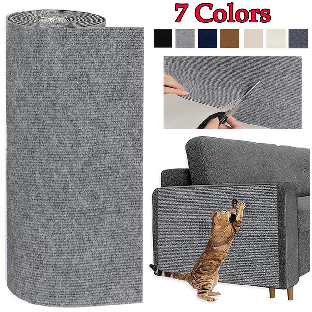 Protège-canapé 7 couleurs pour chats griffoirs amovible autocollant pour préserver meubles pêcheurs